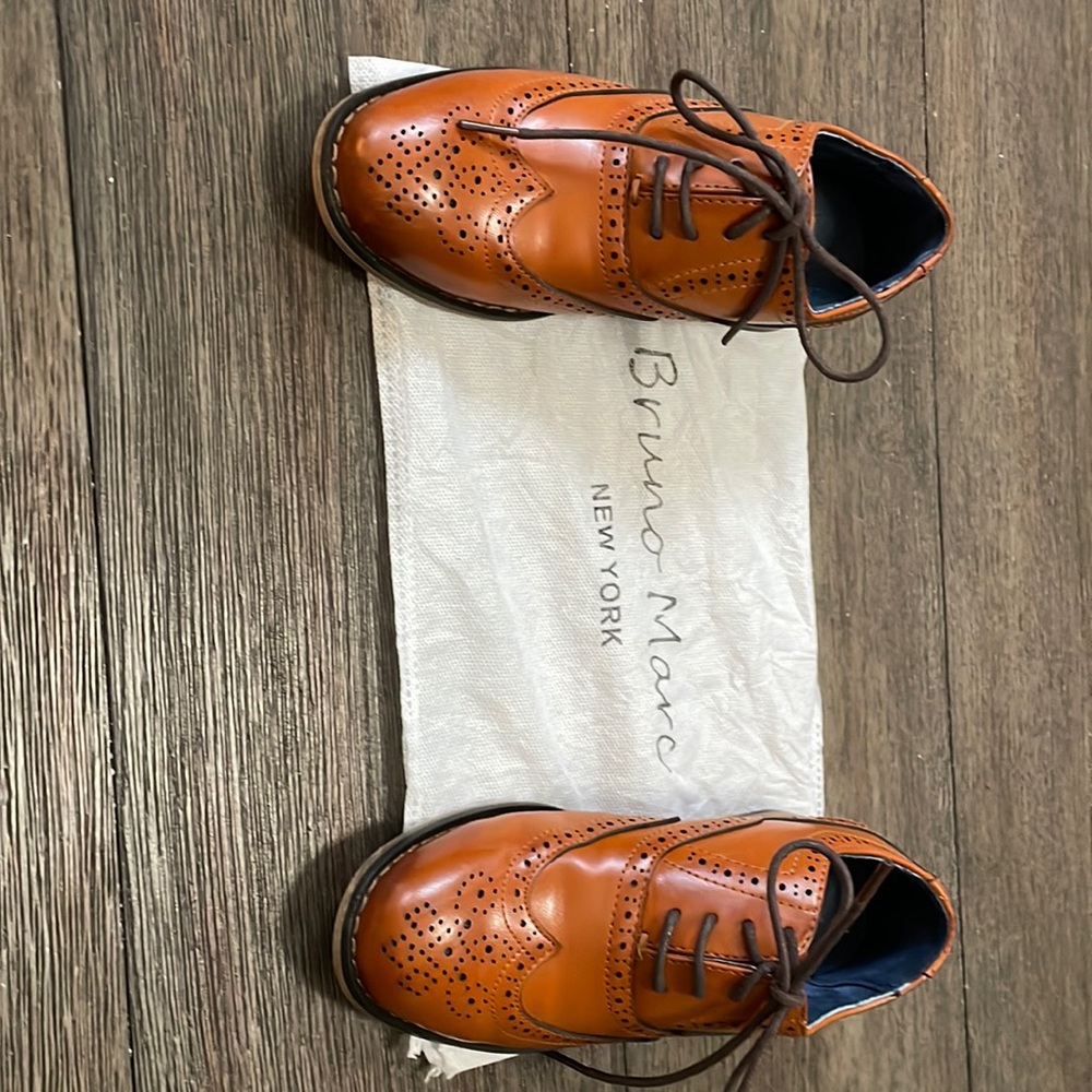 Boys Bruno Marc Oxford dress shoes